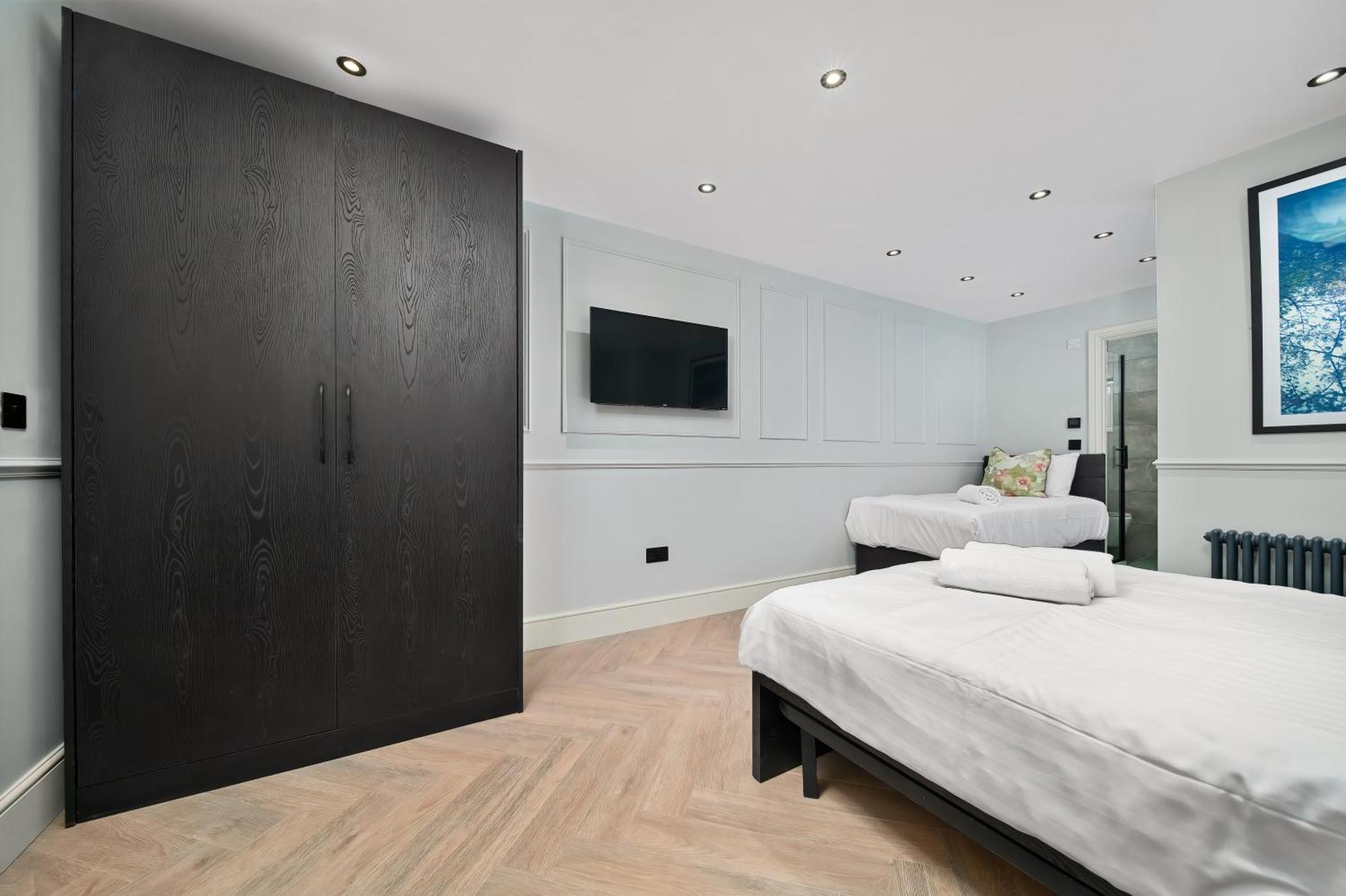 Nine Elms Modern Studio Apartments London Kültér fotó